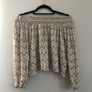 Holister Off-the-Shoulder Blouse